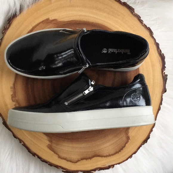 Timberland Shoes - Timberland platform leather sneakers